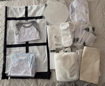 Sublimation Blanks Bundle Joblot Blanket Sock Towel  Baby Grow Bib Cushion Cover