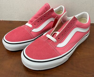 

Big Kids Vans Old Skool Stawberry Pink/True White