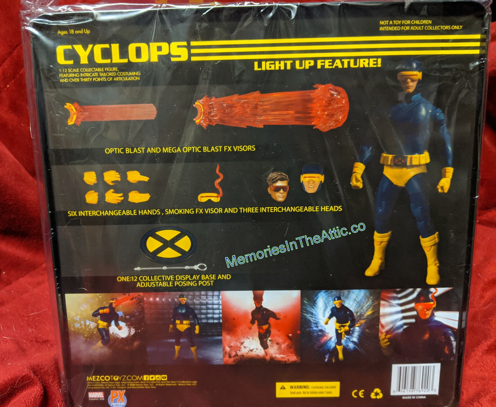 NEW MEZCO TOYZ ONE:12 COLLECTIVE MARVEL PX CLASSIC CYCLOPS 6 NEW MEZCO TOYZ ONE:12 COLLECTIVE MARVEL PX CLASSIC CYCLOPS 6