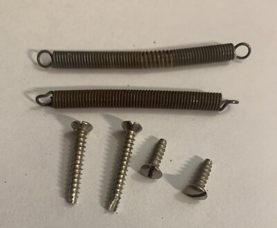 HUBLEY #495 NAVY FIGHTER BOMBER airplane SCREWS and SPRINGS PARTS