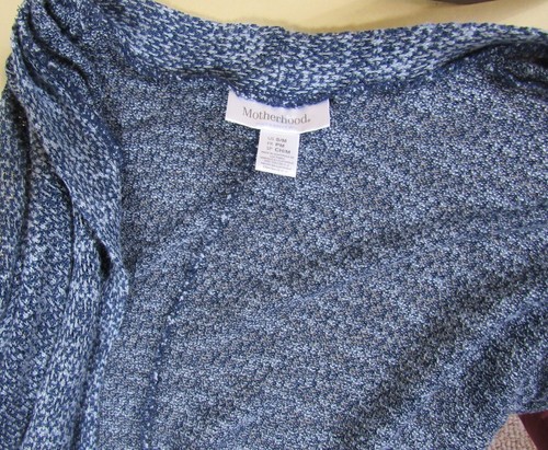 Motherhood Small - Medium cardigan shrug sweater maternity womens