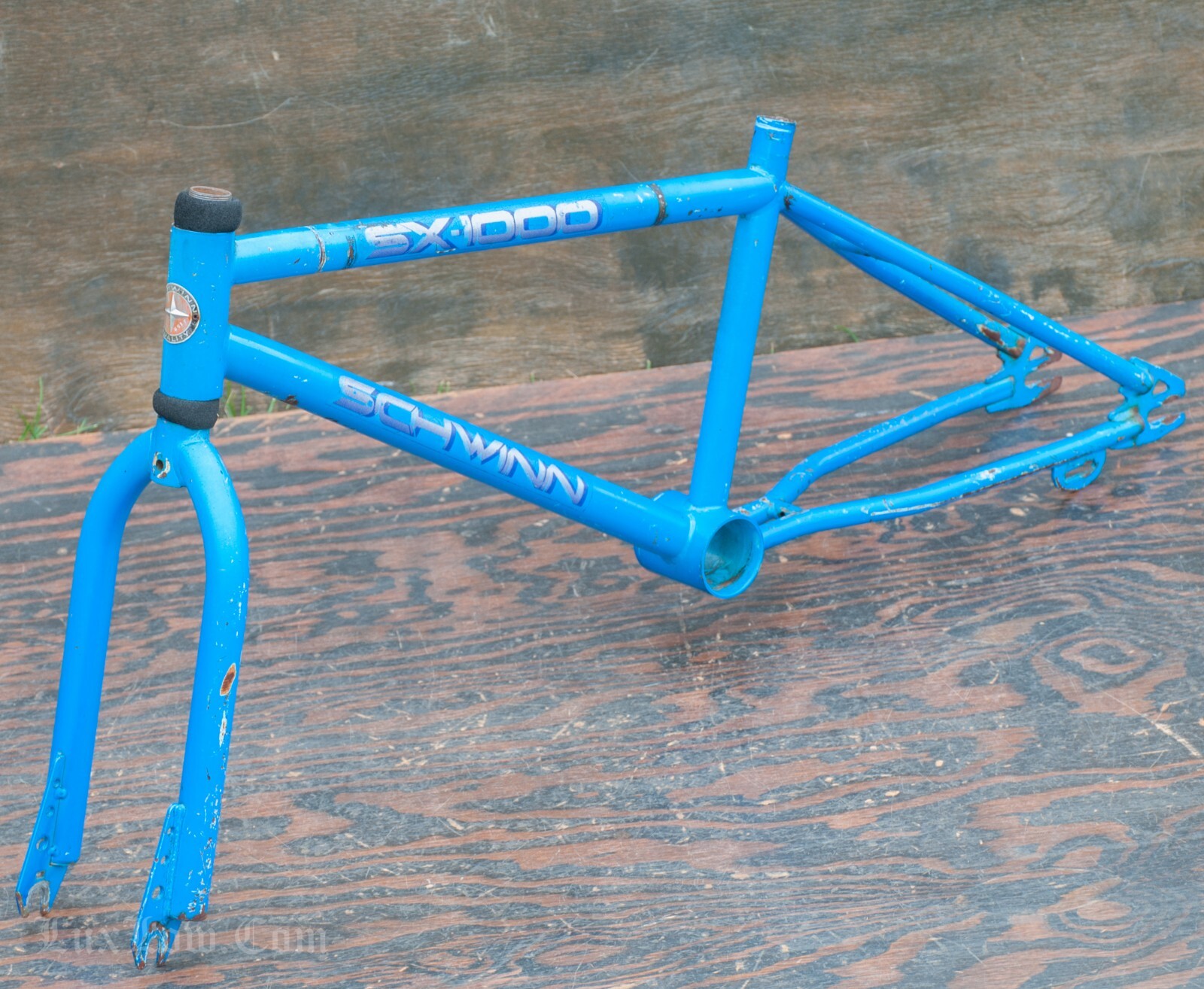 Vintage Old School Schwinn BMX Bike FRAME & FORK SX-1000 Vintage Old School Schwinn BMX Bike FRAME & FORK SX-1000