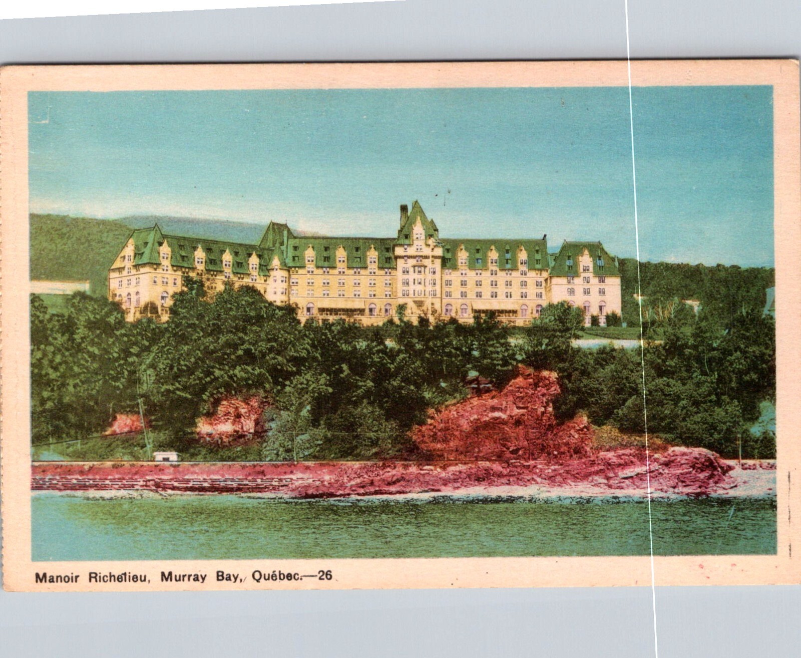 Manoir Richelieu Murray Bay Quebec Canada Vintage Postcard