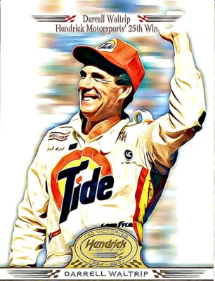 Darrell Waltrip Super Shots Gold Digital Art Card and Video Issue #10 / 1000