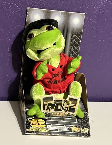 Gemmy Frogz Ribbit Hip Hop Singing Rappers Delight The