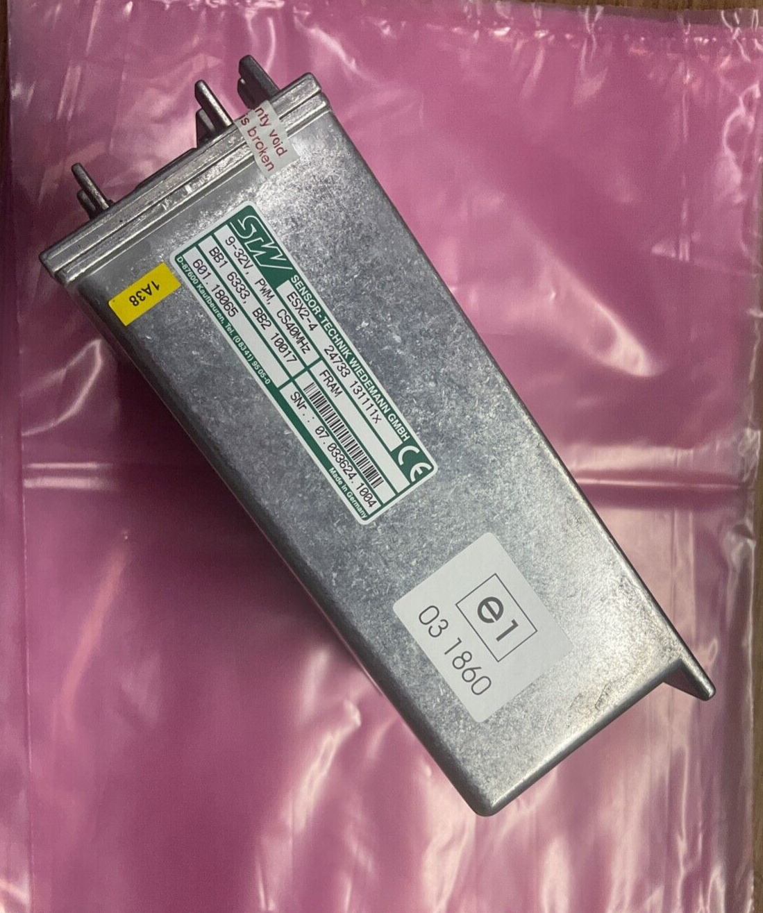 NEW Sensor-Technik Wiedemann STW ECU Electronic Control NEW Sensor-Technik Wiedemann STW ECU Electronic Control