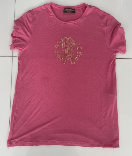 Tシャツ・カットソー JUST CAVALLI Woman T-Shirt Pink 78PAHE11CJ112 432 just-cavalli.jpg