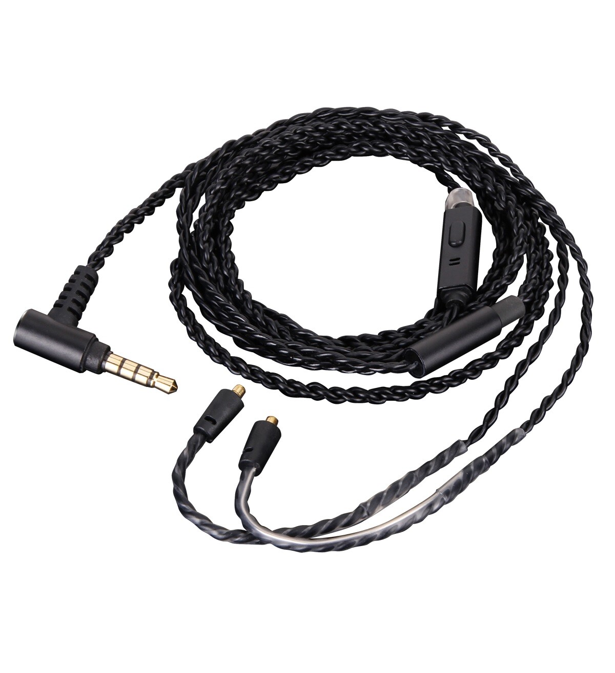 4-core braid Audio Cable With mic For Astell&Kern AK ZERO1 SOLARIS X Earphones