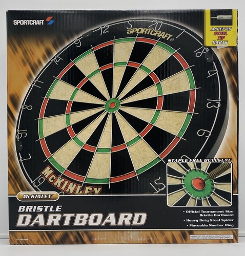 Sportcraft McKinley Bristle 18 In Dartboard, Tournament