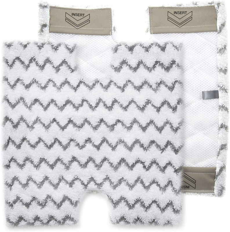 2 Pack Steaming Mop Pads for Shark Lift-Away & Genius Steam 