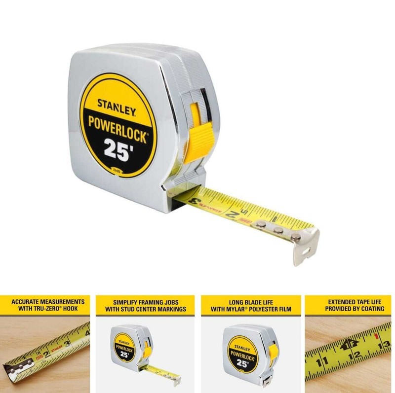 Stanley Accurate Measurements Durable Blade Coating