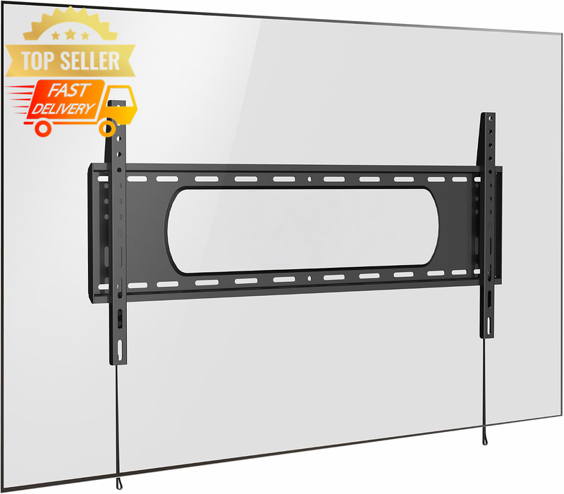 Ultra Heavy Duty TV Wall Mount 43"-90" Fixed Bracket VESA 800x400mm