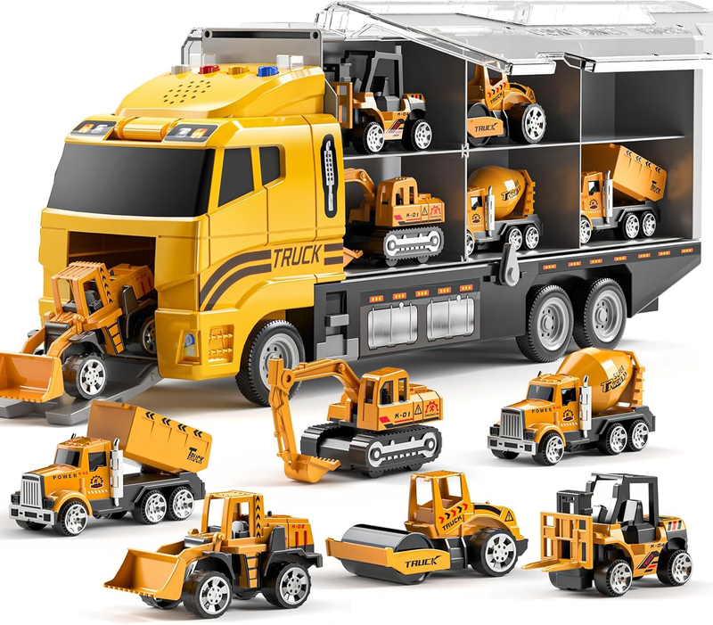 Toddler Toys for 3 4 5 6 Years Old Boys, Die-Cast Construction...