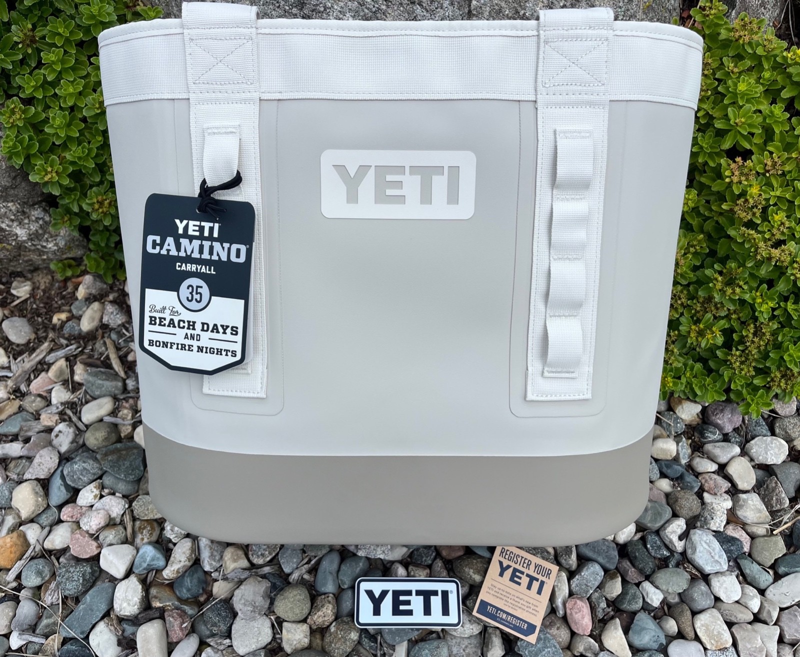 YETI CAMINO 35 Carryall Tote Bag 🔥 CAPE TAUPE! 🔥 Brand New
