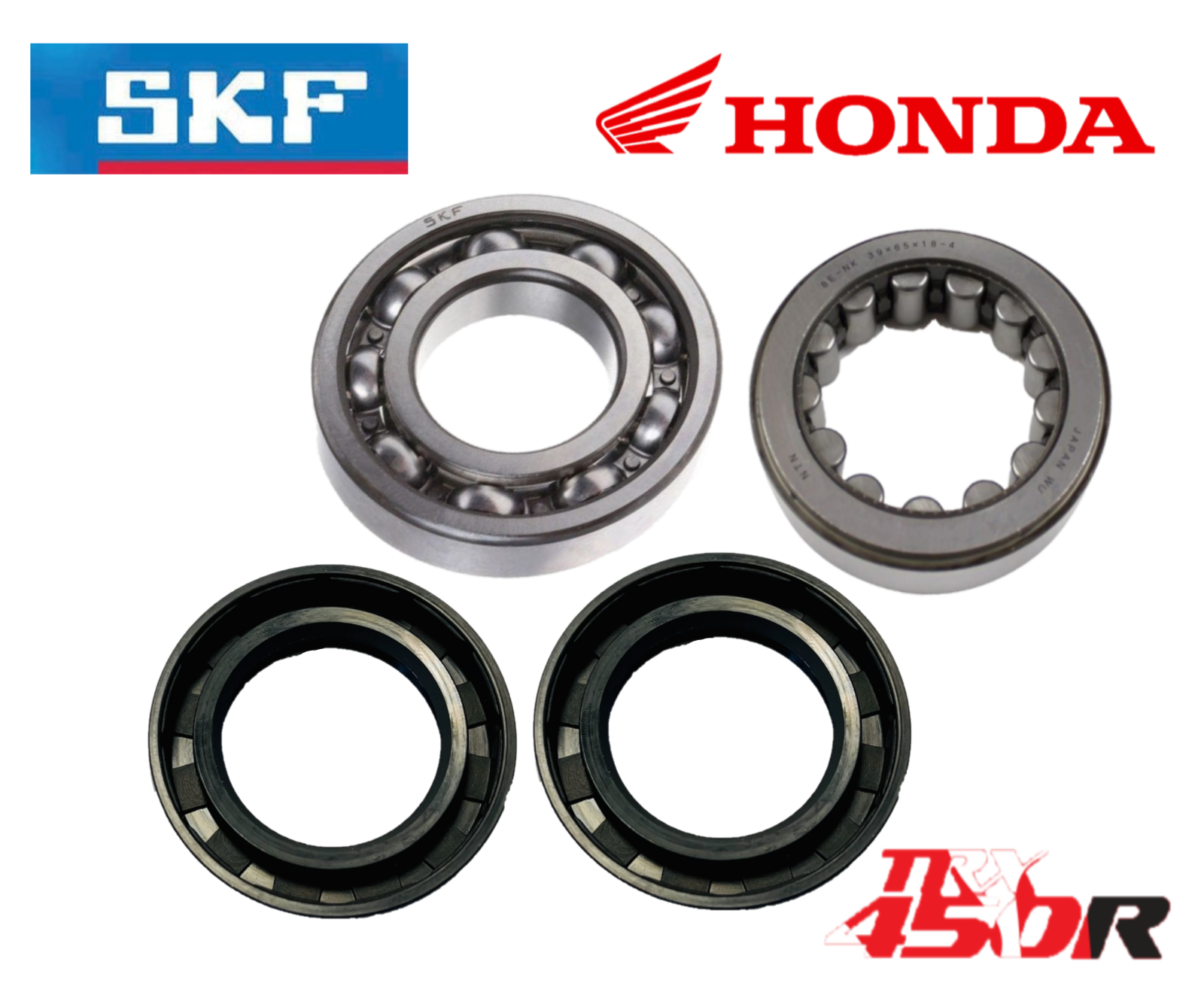 Cyleto Bremsbeläge Vorne Für Honda TRX 450R (2004-2014) – Semi-metallisch, 94x34,2x7,5 Mm, Inkl. 2 Paar