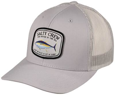 Кепка Salty Crew Pacific Retro Trucker — Серая — Новинка