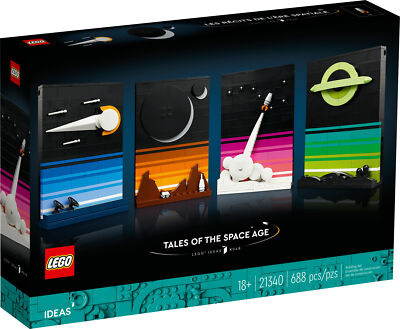 LEGO Ideas Tales of The Space Age 21340 Toy Idea for Sci-Fi and Astronomy Lovers