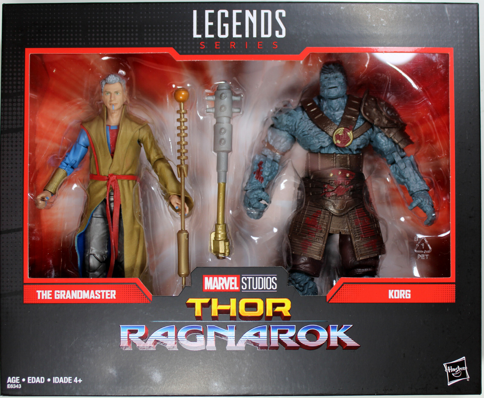 アメコミ THOR RAGNAROK KORG.THE GRANDMASTER Marvel Legends ~ GRANDMASTER & KORG EXCLUSIVE FIGURE SET