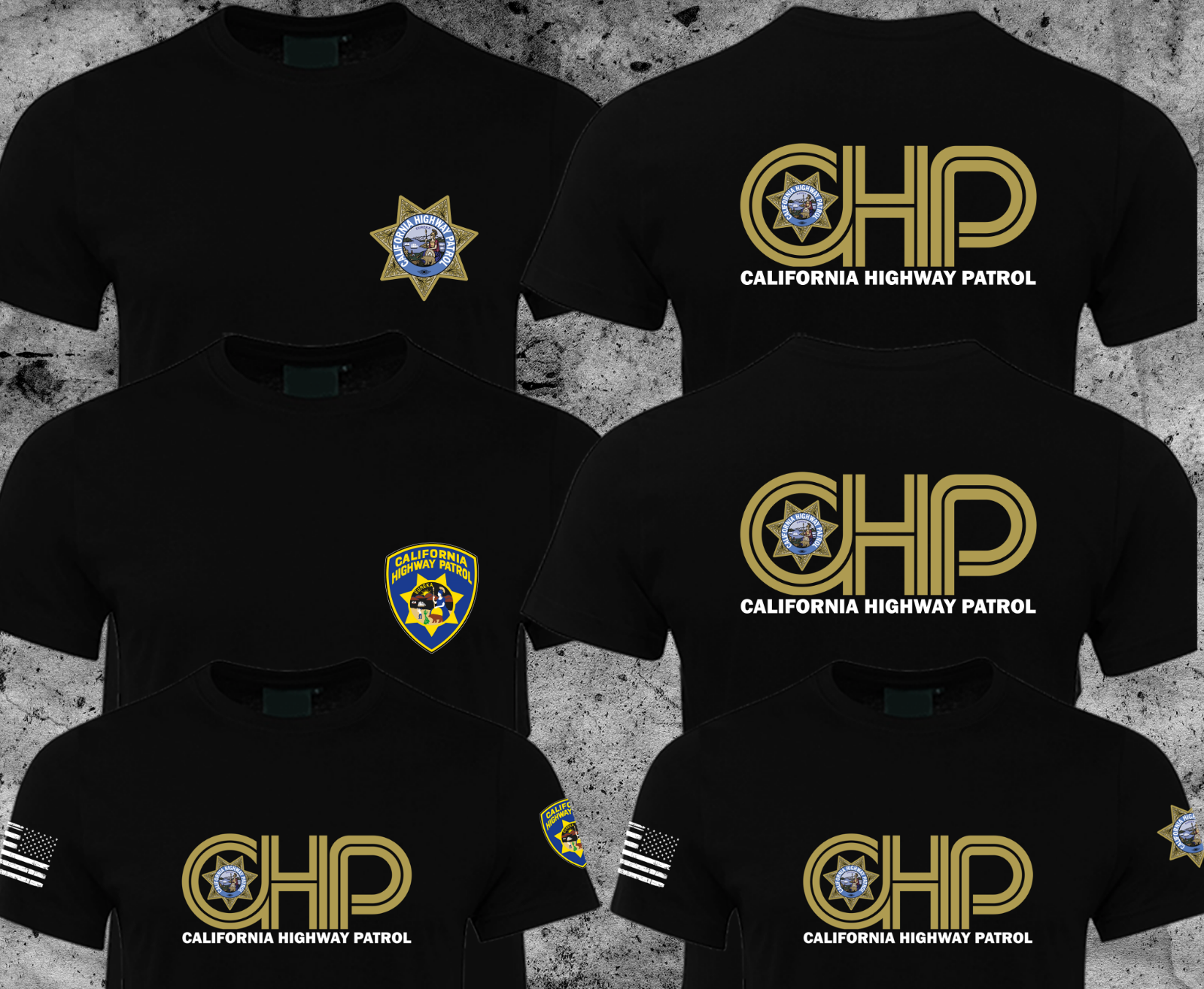 カリフォルニア警察（CHP）長袖シャツ CHP納品・カルフォルニアハイウェーパトロール長袖シャツ