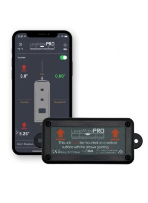 LogicBlue Technology LevelMatePRO Wireless RV Leveling System, Bluetooth Leve...
