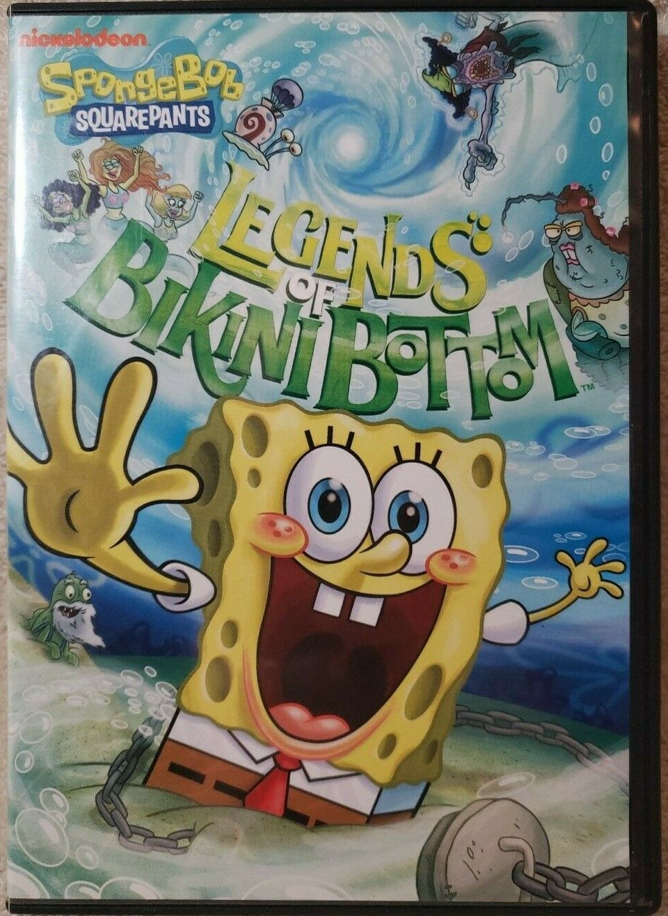 SpongeBob SquarePants: Legends of Bikini Bottom (DVD, 2010 SpongeBob SquarePants: Legends of Bikini Bottom (DVD, 2010