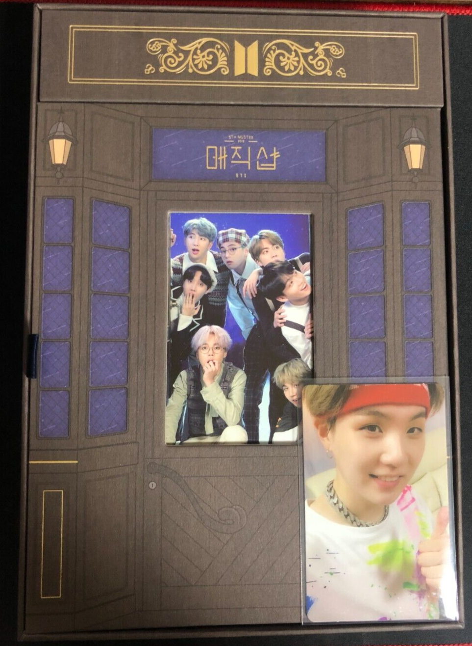 BTS 5th MUSTER Magic Shop DVD 4DVD+Photobook+Pop Up Box+SUGA