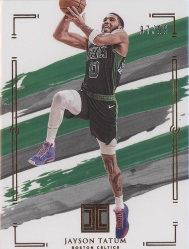 2020-21 Panini Impeccable - Jayson Tatum #46