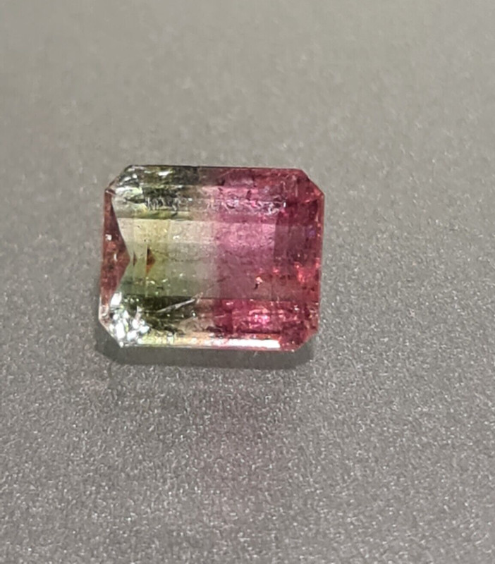 Wassermelonen Turmalin   Edelstein Lose 3,45ct