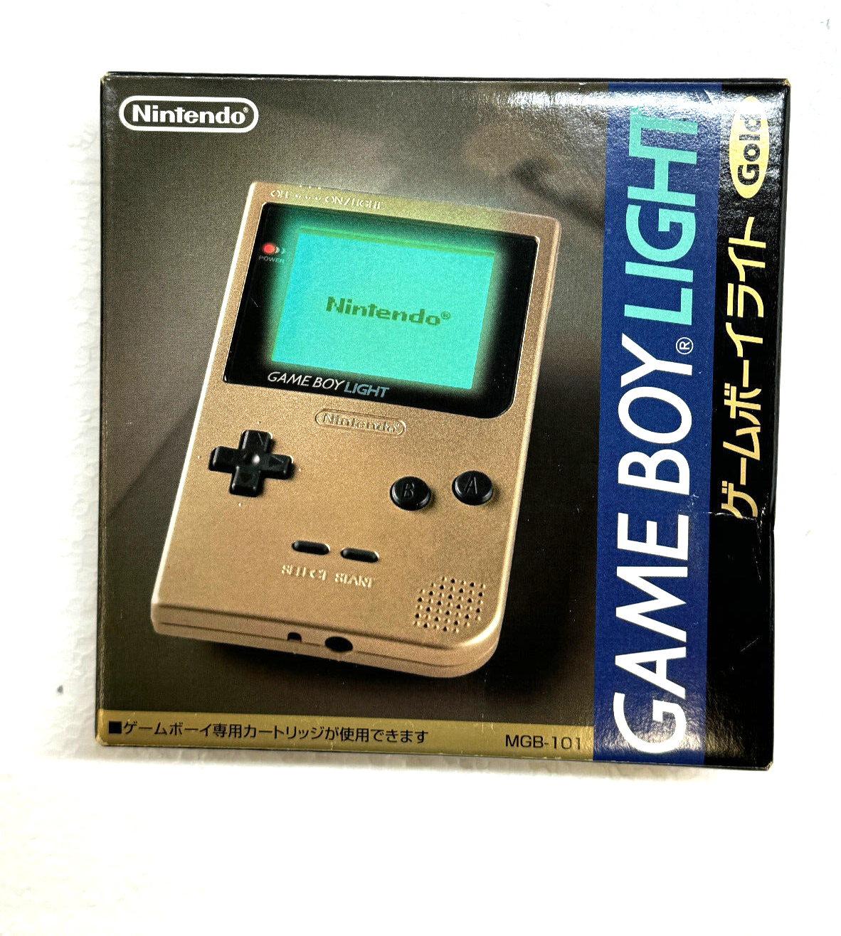 Nintendo GAME BOY LIGHT ゲームボーイライト ゴールド Original Nintendo GAME BOY Light Console GOLD Region Free