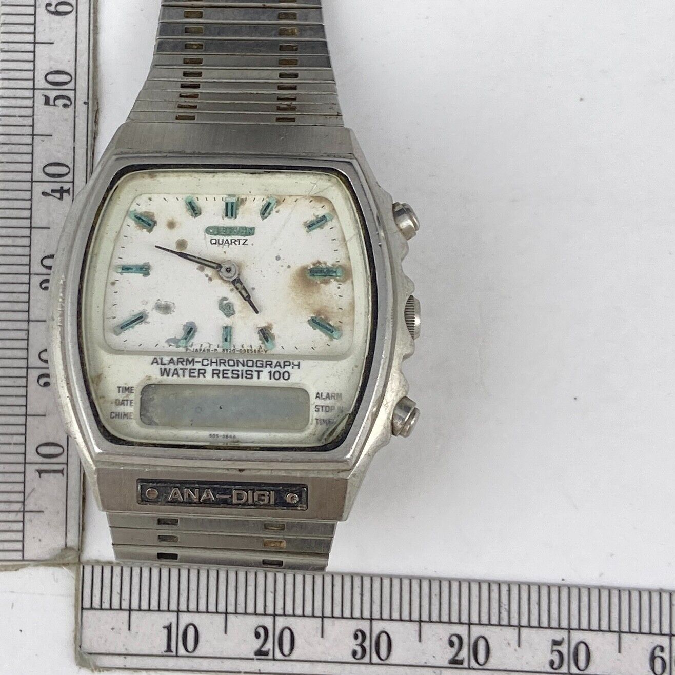Citizen Quartz GN-4W-U Digital Analogue Alarm Chronograph Citizen Quartz GN-4W-U Digital Analogue Alarm Chronograph