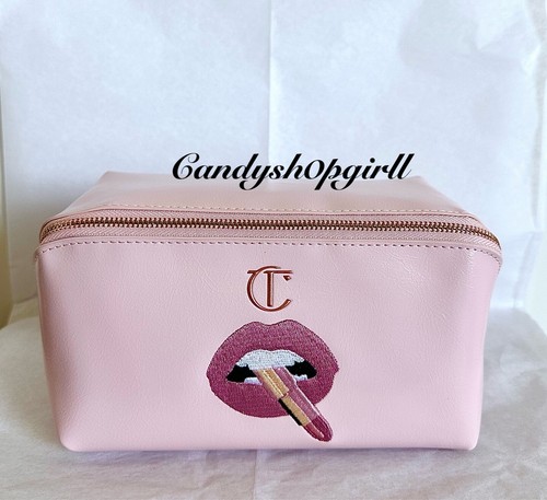 CHARLOTTE TILBURY☆限定☆PILLOW TALK MAKEUP BAG☆ポーチ 限定ポーチ！Charlotte Tilbury Pillow Talk メイクアップバッグ