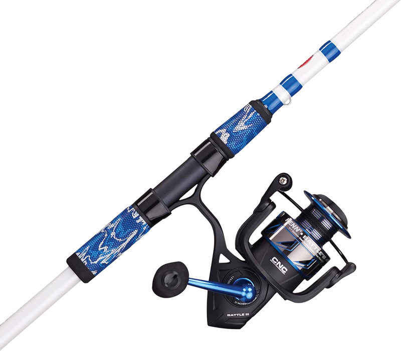 Battle III Spinning Reel and Fishing Rod Combo