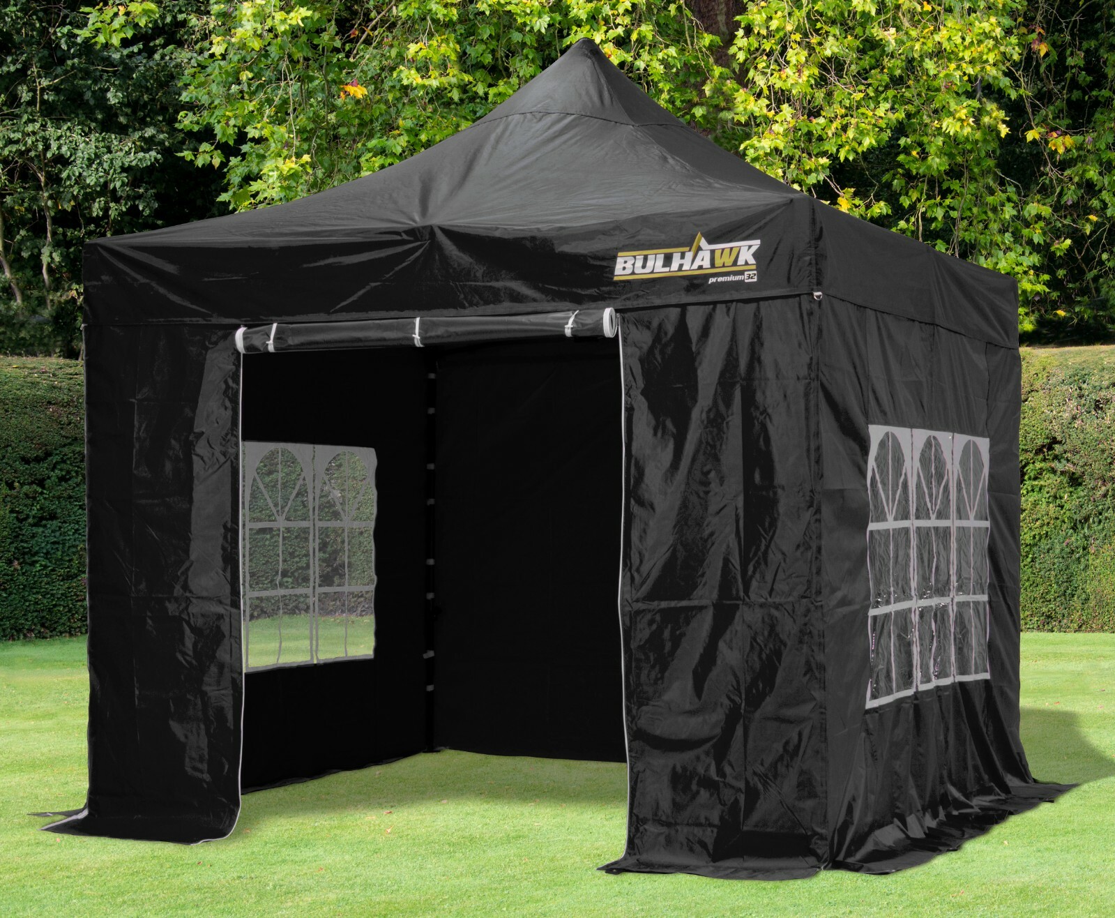 BULHAWK® 3x3m COMMERCIAL GRADE HEAVY DUTY POP UP GAZEBO MARKET STALL