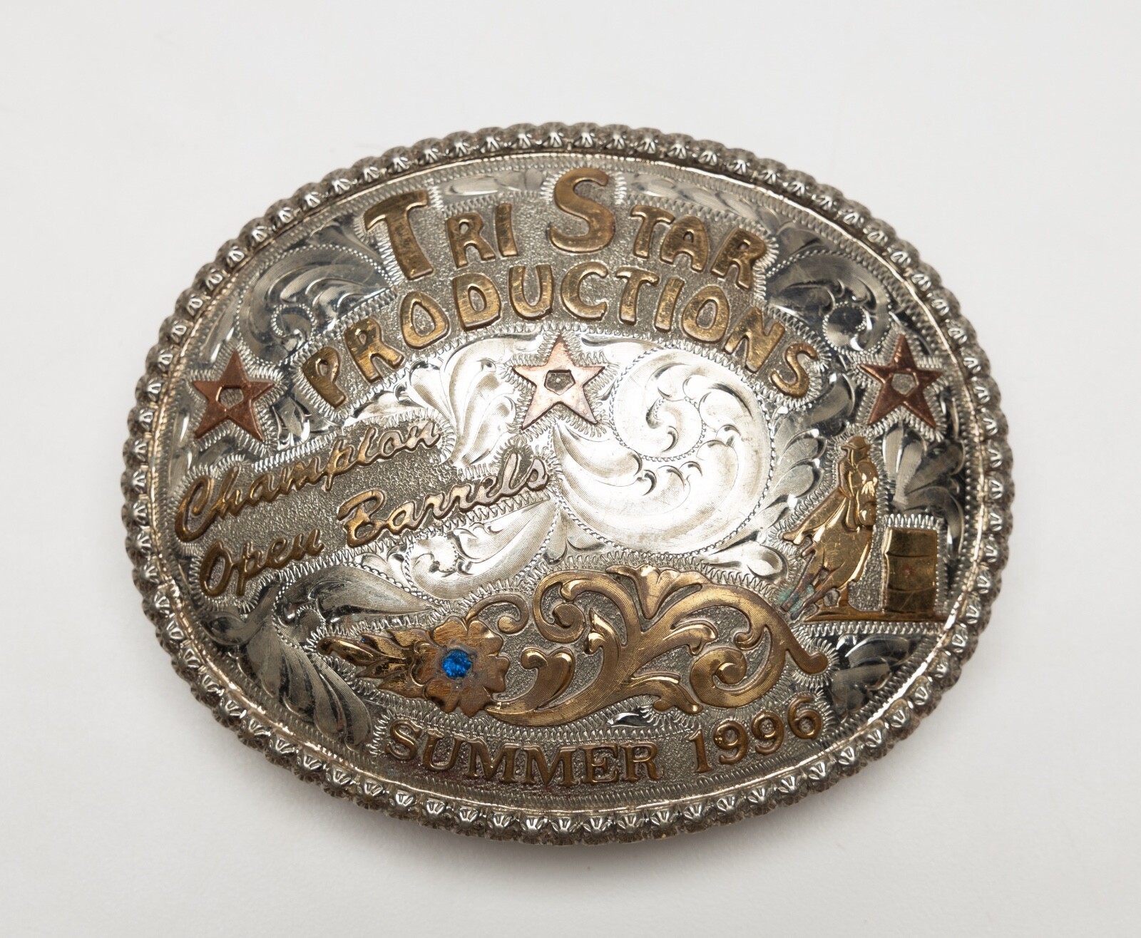 Broken Arrow Silver Co Champion Barrel Racer Cowgirl Texas