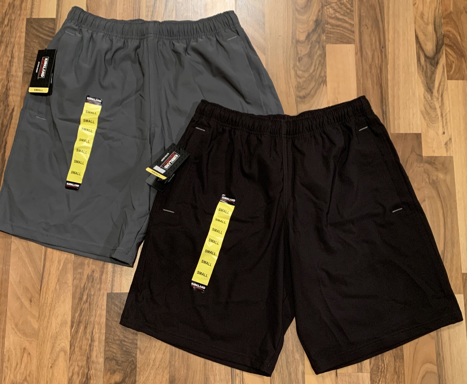 Kirkland Men's (Sz S) Active Shorts Wicking Drawstring