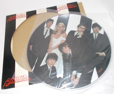 BLONDIE LP PARALLEL LINES PICTURE DISC CHRYSALIS CHP-5001 Debbie Harry vinyl EXC