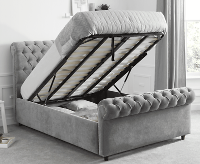 Regal fabric 2024 ottoman bed frame