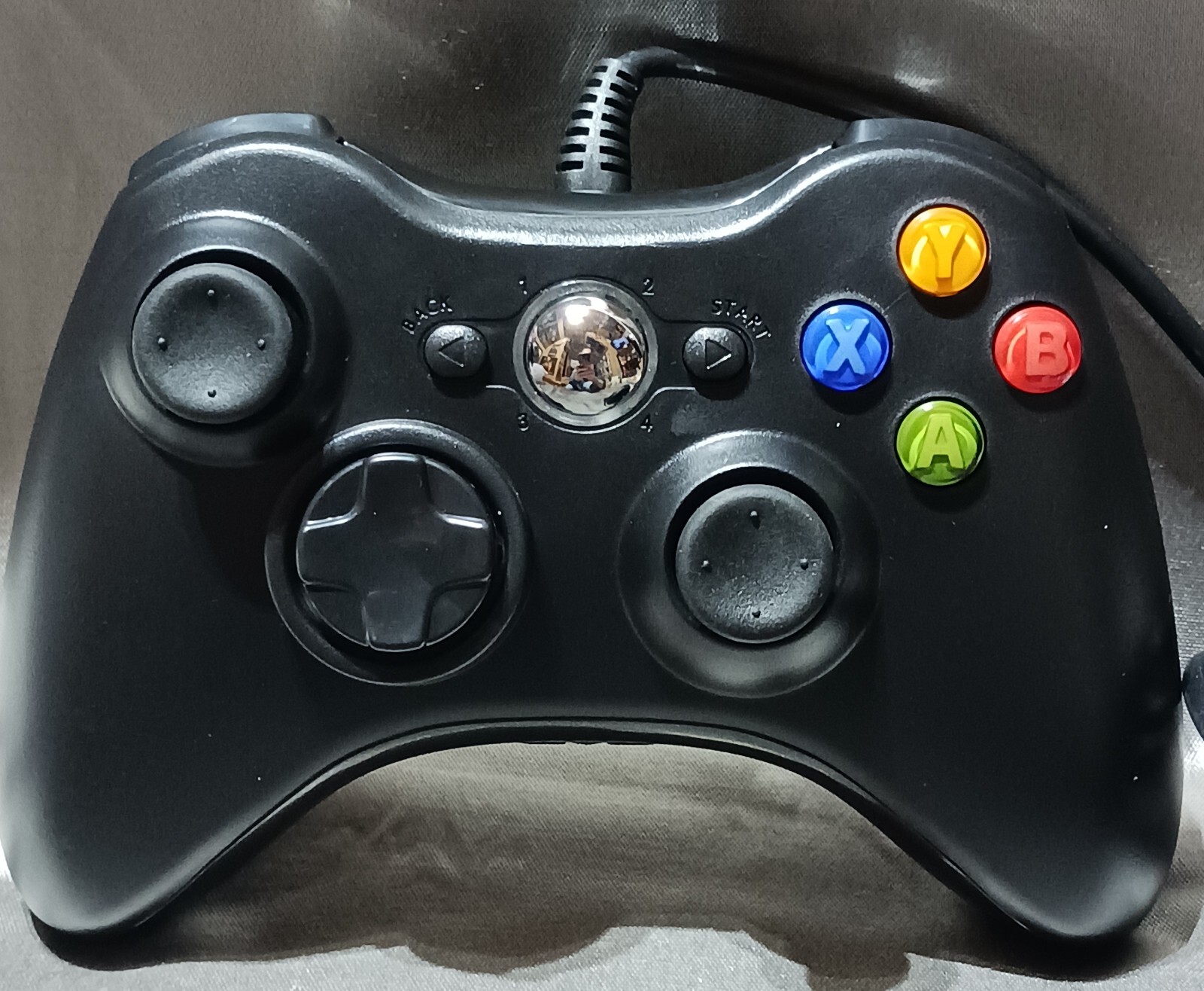 Nintendo Switch XBOX360 Microsoft Xbox 360 Wired Controller - Black NIOB 72091074451