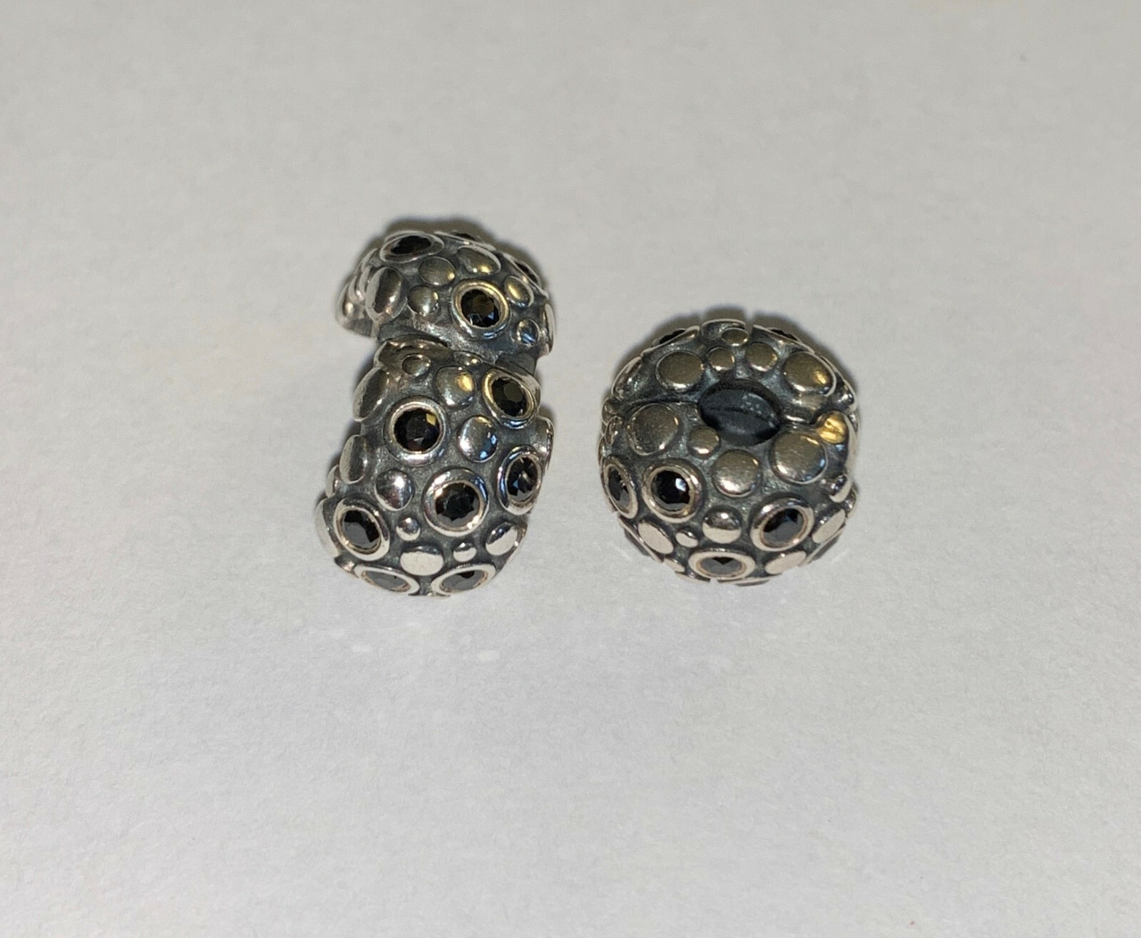片耳　ビアリング NEW PANDORA Cubic Zirconia Sterling Silver TOURMALINE