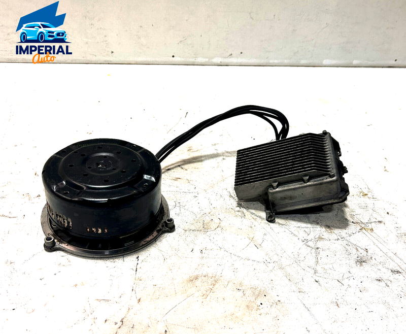 Used Damage! 2007 Mercedes S-class Engine Radiator Cooling Fan Motor & Controller OEM