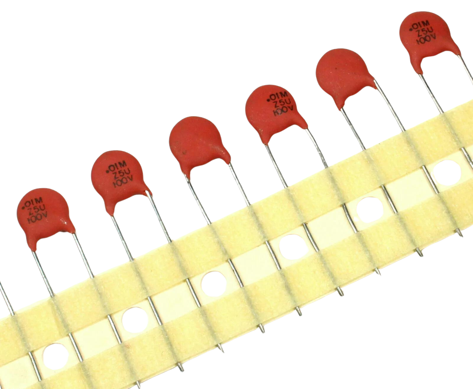25/50/100 pcs - Ceramic Capacitor .01uF, 10000pF, 100V 103M 25/50/100 pcs - Ceramic Capacitor .01uF, 10000pF, 100V 103M