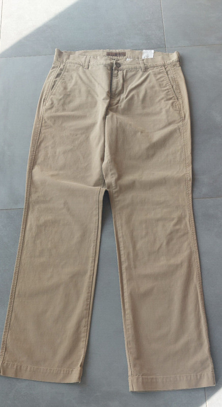 Mac Chino Chinos Hose Herren Modell Marc GrÃ¶ÃE 36 / 34 Dunkel Beige  Wie Neu