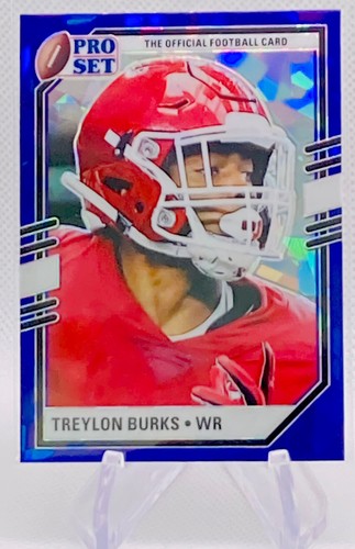 BC（ボンズクルセイド） 　希少品　タウバーン　MP(メタルパラレル)セット 2022 Treylon Burks Pro Set Football Proof Crystal Purple 1/1
