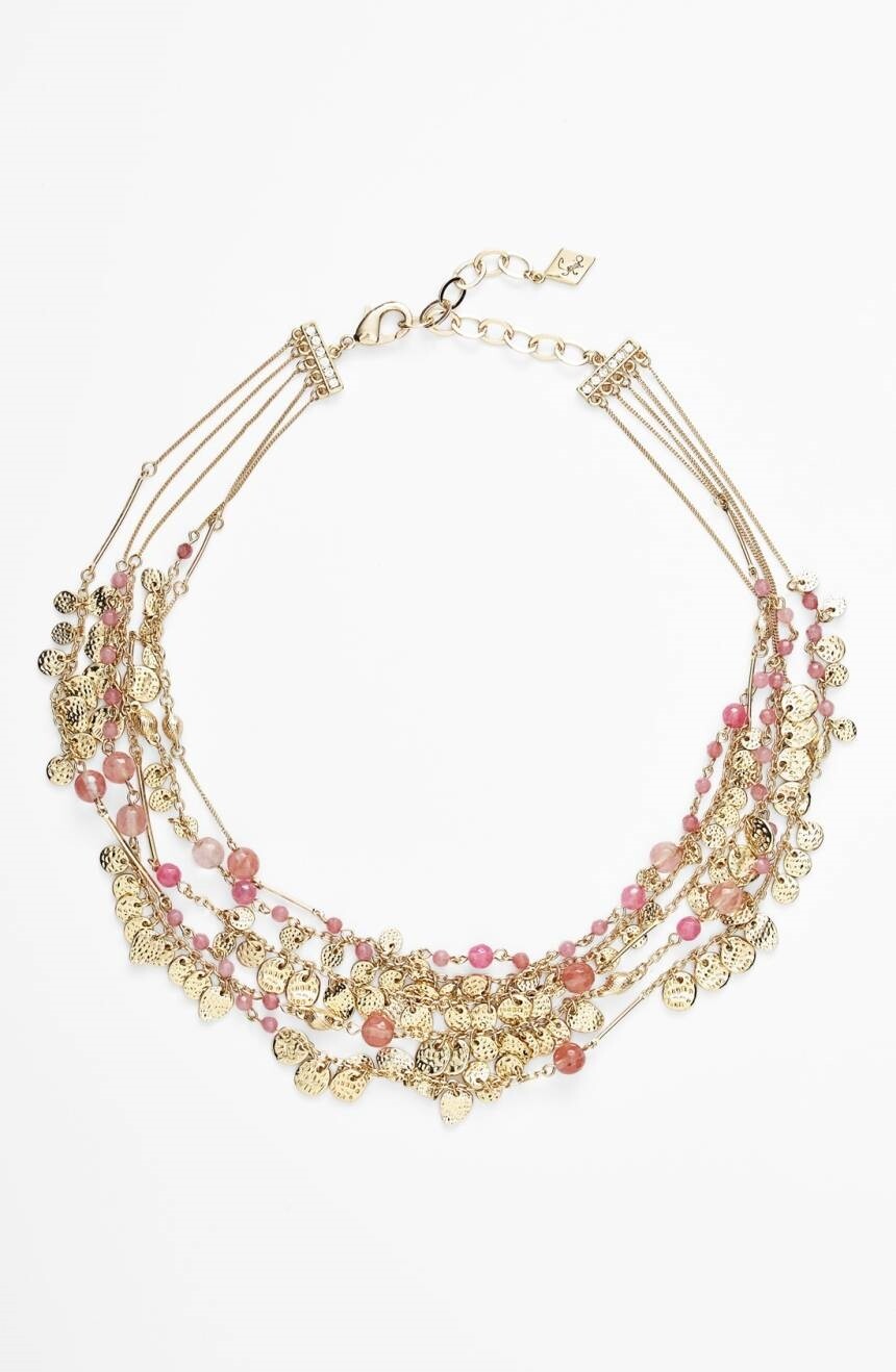 SEQUIN Beaded Multistrand Necklace 135516