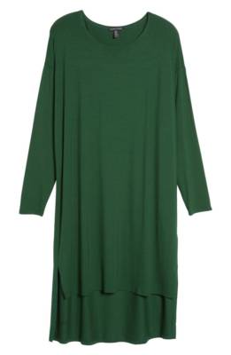 

EILEEN FISHER Зеленый свободный трикотаж с заниженными плечами, эластичные комбинезоны прямого кроя  8/10