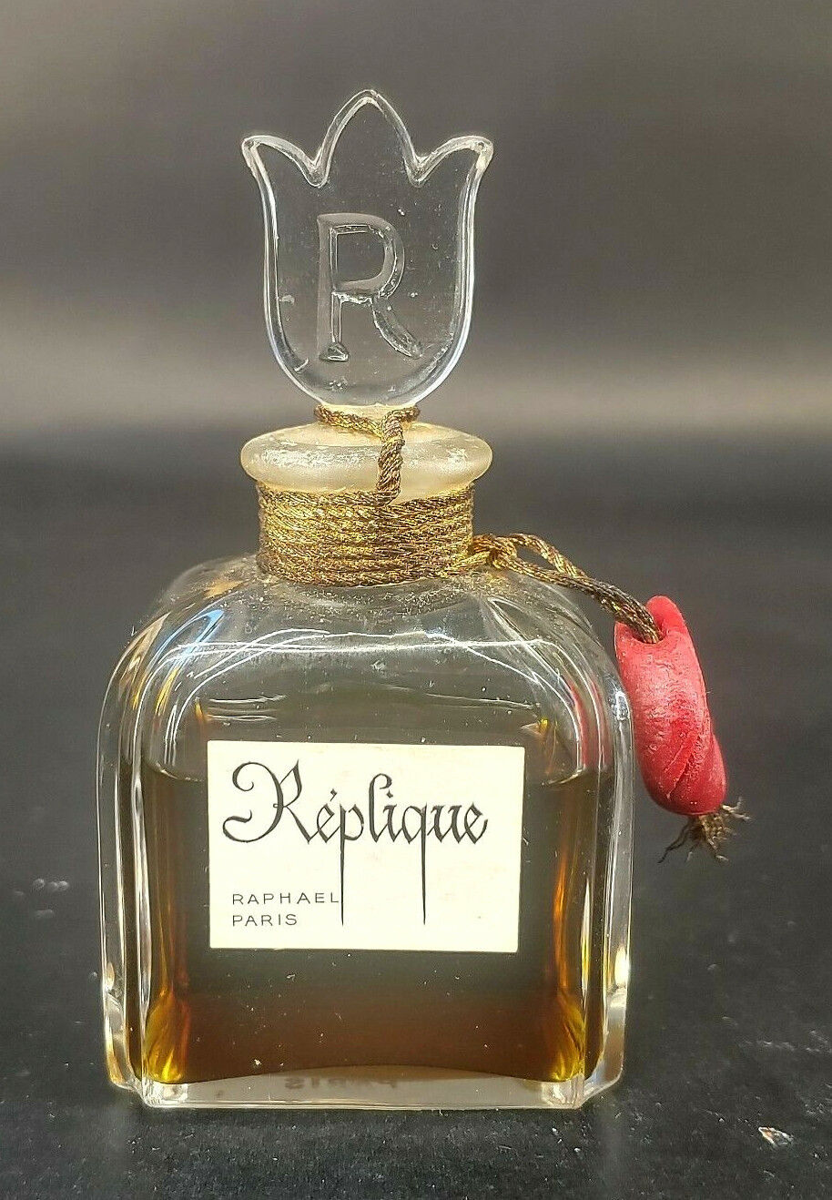 Replique Perfume by Raphael 1 oz Glass Bottle 1944 Extrait Replique Perfume by Raphael 1 oz Glass Bottle 1944 Extrait