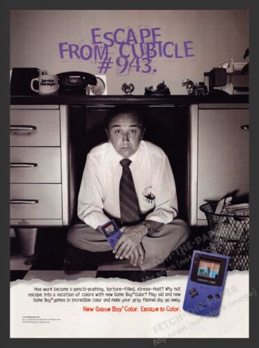 Game Boy Color Escape Purple Video Game 1990s Print Game Boy Color Escape Purple Video Game 1990s Print