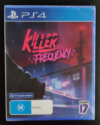 Killer Frequency Sony PS4 Video Game New Sealed AU Release PS5 Upgrade Available
