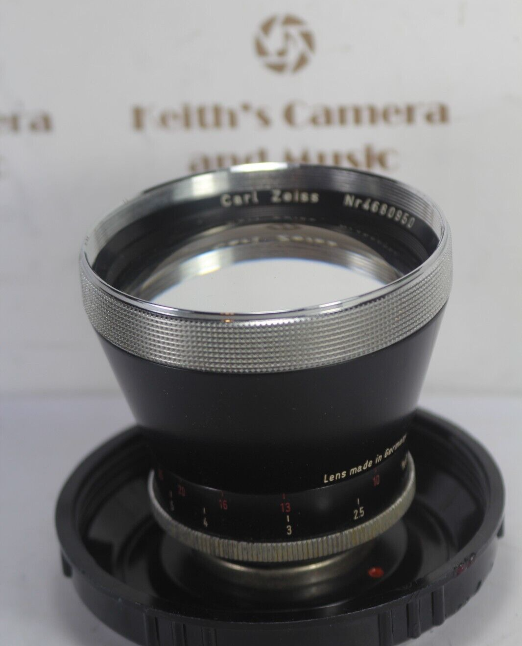 Zeiss 115mm f4 Pro Tessar Telephoto Lens for Contaflex III Zeiss 115mm f4 Pro Tessar Telephoto Lens for Contaflex III