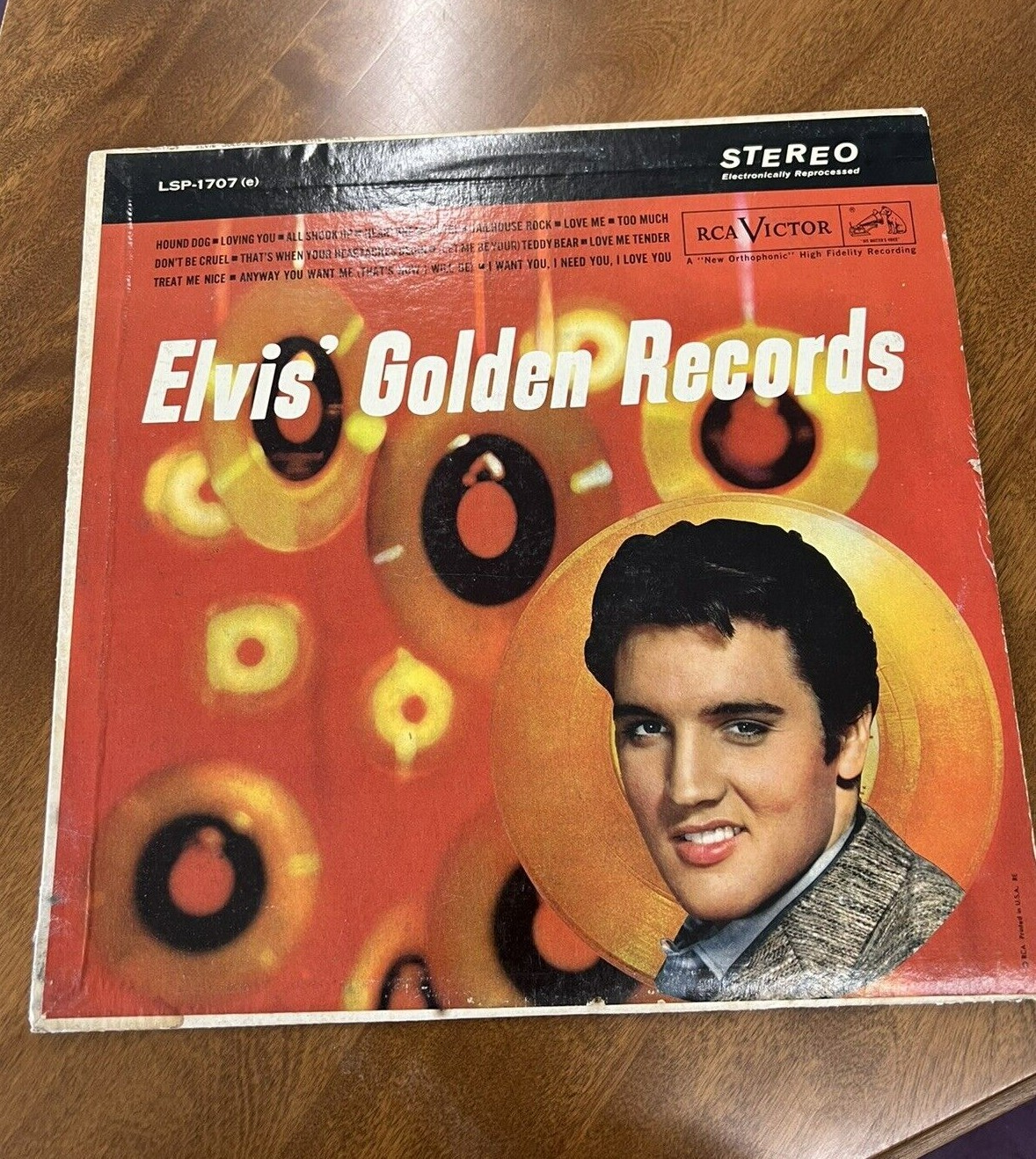 ELVIS' GOLDEN RECORDS LSP-1707 (e) STEREO 33 RPM RECORD | eBay